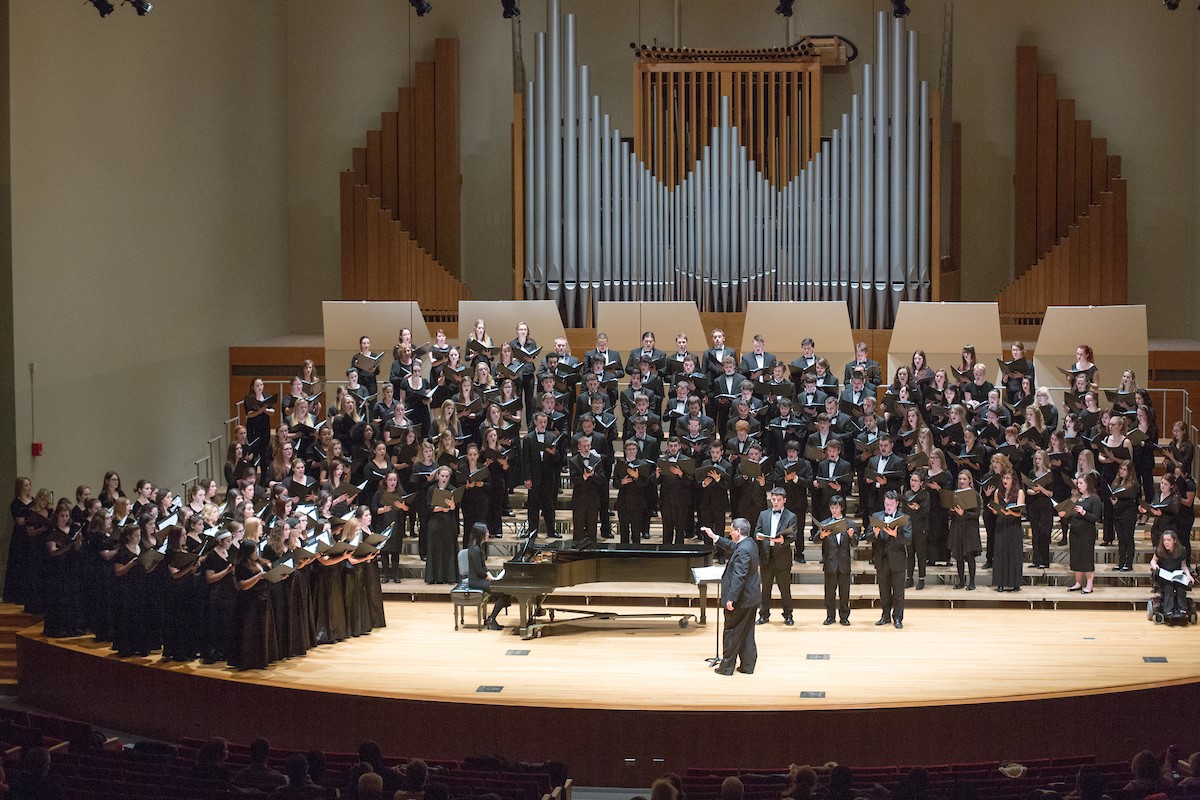 Holiday choral concert on December 3 to be recorded for public